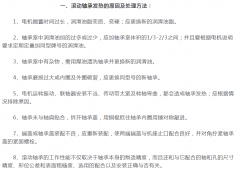 厦门开山空压机轴承发热的处理方法